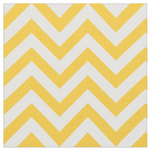 Tela Patrón de Chevron Amarillo de Moda