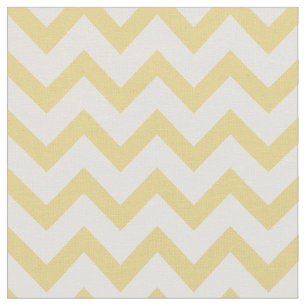 Tela Patrón de chevron moderno en amarillo pastel y bla