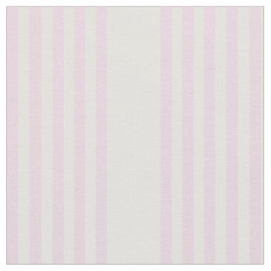 Tela Patrón de cinco rayas de melocotones y crema