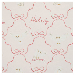 Tela Patrón de cinta rosa Hedwig