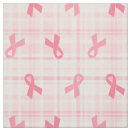 Tela Patrón de cinta rosada de cáncer de mama
