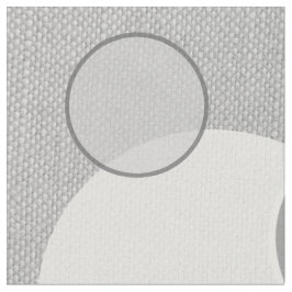 Tela Patrón de círculo gris