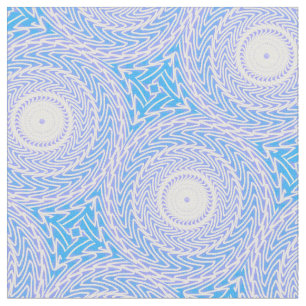 Tela Patrón de círculos azules del cielo