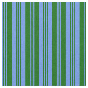 Tela Patrón de color azul y verde oscuro de flor de maí