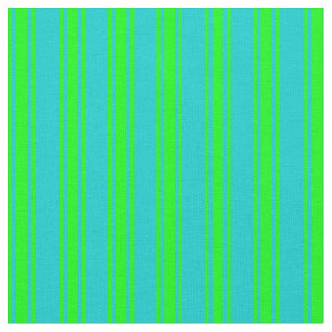 Tela Patrón de color turquesa oscuro y lino