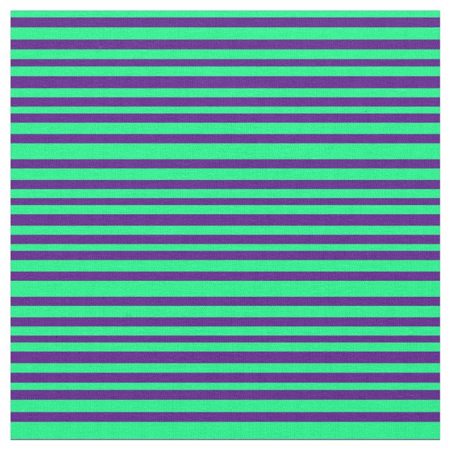 Tela Patrón de color verde e índigo (De cerca)