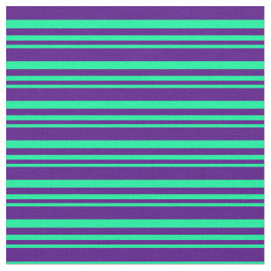 Tela Patrón de color verde e índigo