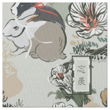 Patrón de conejo de Wangxian