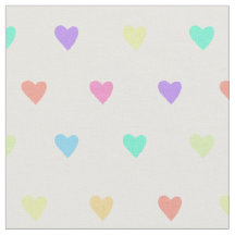 Patrón de Corazones Arcoiris de Pastel Cute Pastel