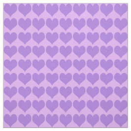 Tela Patrón de Corazones Purpuras