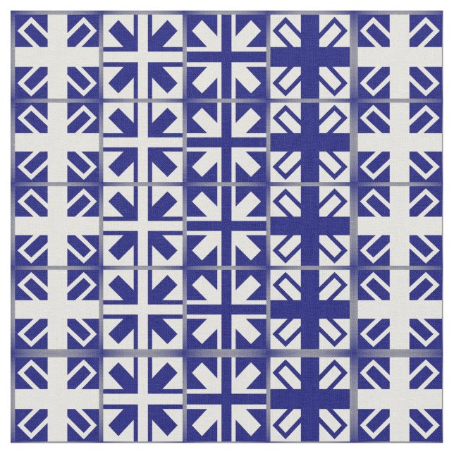 Tela Patrón de cruces cristianas 2 (De cerca)