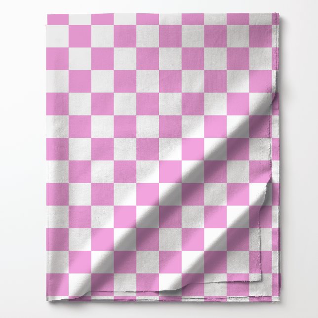 Tela Patrón de cuadros rosa y blanco (Subido por el creador)