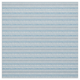 Tela Patrón De Cuñado Nórdico Ice Blue Fair Isle