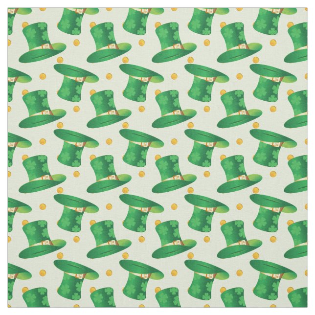 Tela patrón de día de irish Gorra st patricks (Retal)
