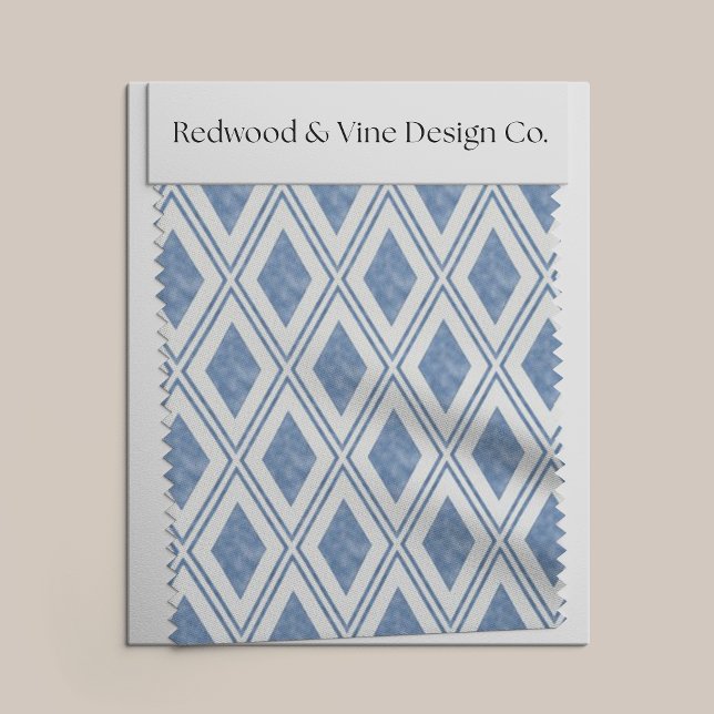 Tela Patrón de diamante azul índigo (Subido por el creador)