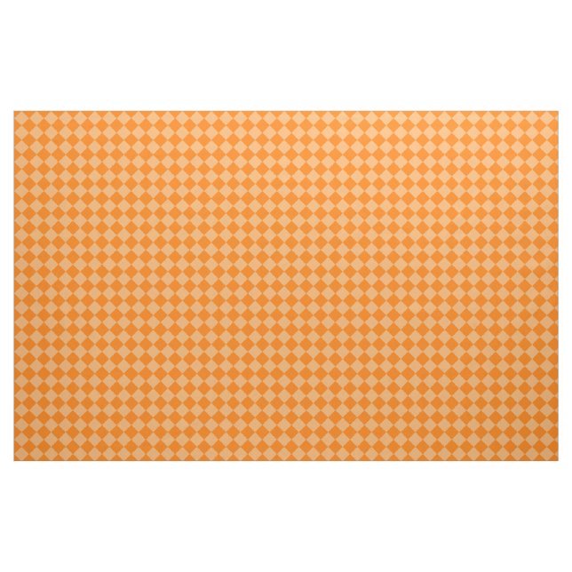 Tela Patrón de diamantes de combinación de naranjas de  (Yarda)