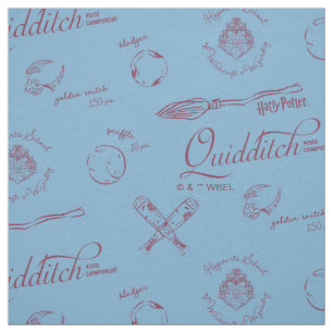 Tela Patrón de dibujo vintage de QUIDDITCH™