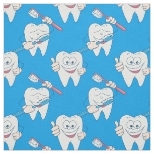 Tela Patrón de dientes de pincel