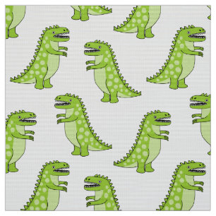 Tela Patrón de dinosaurios