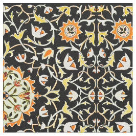 Tela Patrón de diseño floral de William Morris Vintage