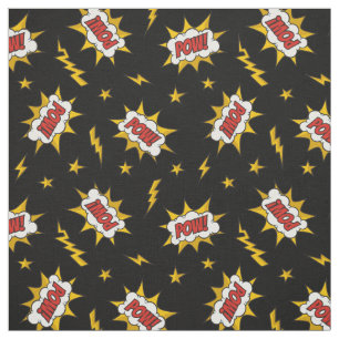 Tela Patrón de efecto de sonido de comic