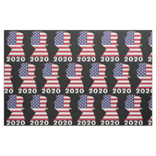 Tela Patrón de elecciones Trump 2020