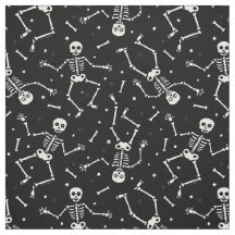 Patrón de esqueleto de Halloween