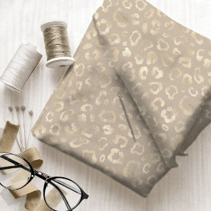 Tela Patrón de estampado de leopardo de las lunas de la