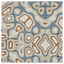 Patrón de estilo Batik de Bali marrón grisáceo azu