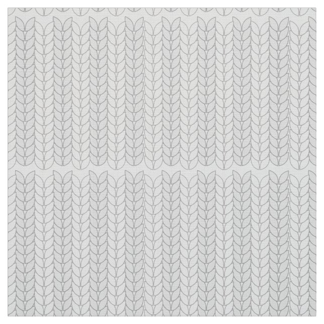 Tela Patrón de estilo crochet de coser blanco beige, ar (Retal)