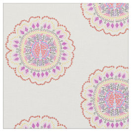 Tela patrón de estilo floral