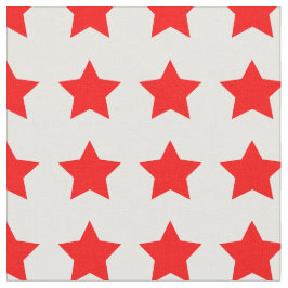 Tela Patrón de estrella roja simple