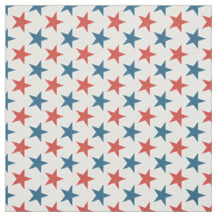 Tela Patrón de estrellas patrióticas americanas