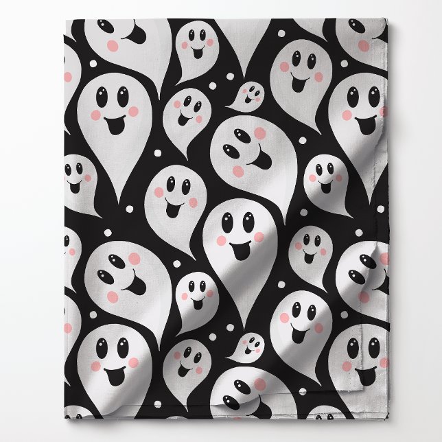 Tela Patrón de Fantasma Juguetón Halloween (Subido por el creador)