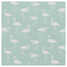 Tela Patrón De Flamencos, Patrón De Flamingo, Azul
