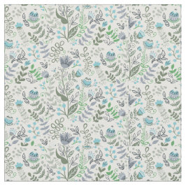 Tela Patrón de flor sinusal del arte folclórico polaco