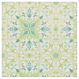 Tela Patrón de Floral y hoja de William Morris