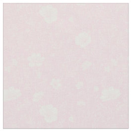 Tela Patrón de flores silvestres rosadas y blancas aten