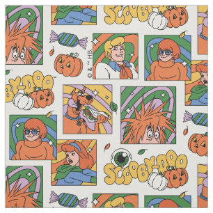 Tela Patrón de fotos de Halloween de Scooby-Doo