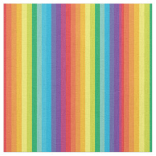 Tela Patrón de franjas de arco iris brillante
