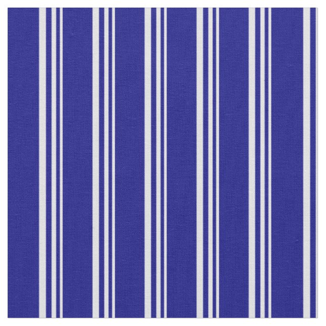 Tela Patrón de franjas de color azul y lavanda (De cerca)