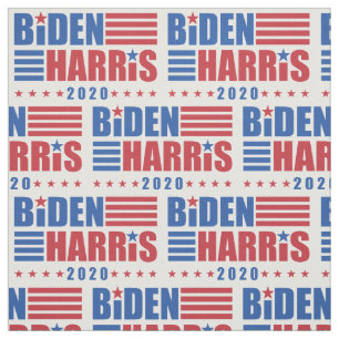 Tela Patrón de franjas estáticas Biden/Harris 2020