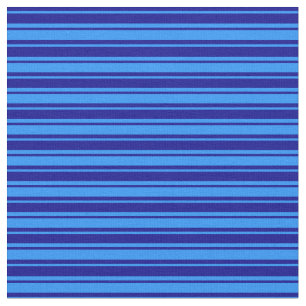 Tela Patrón de franjas/líneas azules azules y oscuras