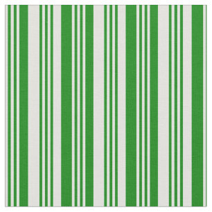 Tela Patrón de franjas/líneas de cian y verde claro