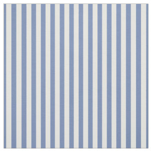 Tela Patrón de franjas simples azul y blanco   Trendy