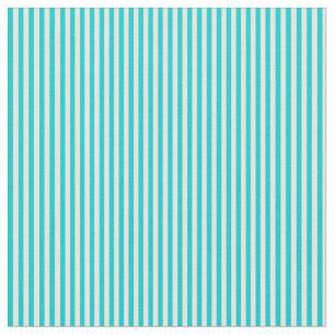 Tela Patrón de franjas turquesa y crema de menta oscuro