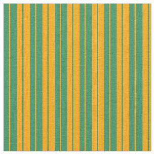 Tela Patrón de franjas verde y Naranja