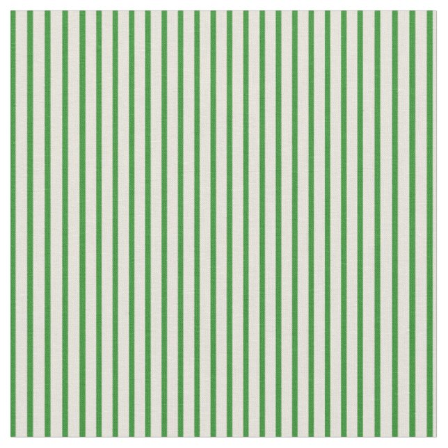 Tela Patrón de franjas verdes beige y forestal (De cerca)