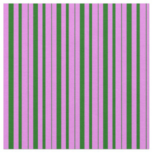 Tela Patrón de franjas verdes violetas y oscuras