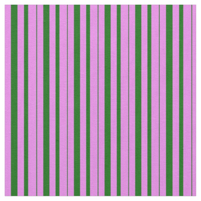 Tela Patrón de franjas verdes violetas y oscuras (De cerca)